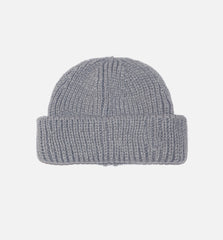 Enamel Pin Beanie Grey Mens Hat Grey