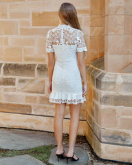 Newton Dress - White