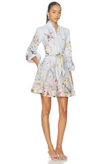 Rebellion Button Mini Dress