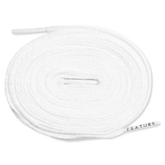 Flat Shoe Laces White