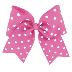 Polka Dot Cheer Bow