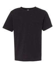 Next Level Youth Cotton Crew T Shirt Black