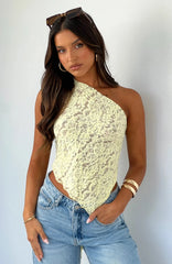 India - Lace Tie-Up Top