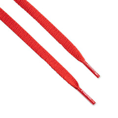 Flat Shoe Laces Cherry Red