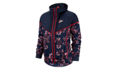 Floral Print Jacket WMNS"Blue" 922188 471