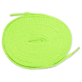 Flat Shoe Laces Neon Green