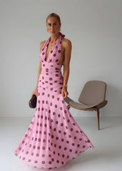 Livette - Polka Dot Maxi Dress
