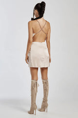 Doll Mini Dress - Champagne