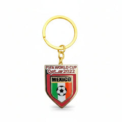 FIFA World Cup Qatar 2022 Country Flag Keychain Mexico