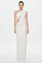 Misha Solstice Cupro Maxi Dress - Ivory
