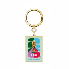 World Cup 2026 USA Host Cities 2D Keychain Atlanta