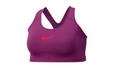Swoosh Medium‑Support Non‑Padded Sports Bra WMNS"White Black (Plus Size)" BQ0973 564