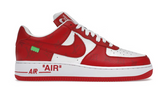 Force 1 Low By Virgil Abloh White Red