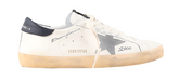 Golden Goose White Silver Dark Blue Super Star (MEN)