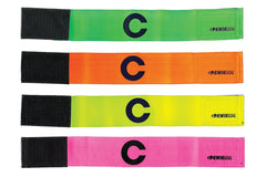 Kwik Goal Captain C Arm Band Hi Vis Green