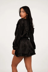 Sarelia – Satin Mini Dress