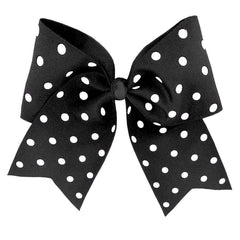 Polka Dot Cheer Bow