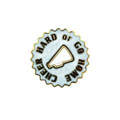 Cheer Hard Or Go Home Pin
