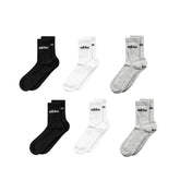 Cushioned Linear Crew Socks 6 Pack
