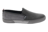Ben Sherman Bradford Slip On BNM00062 Mens Gray Suede Lifestyle Sneakers Shoes