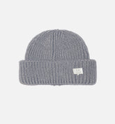 Enamel Pin Beanie Grey Mens Hat Grey