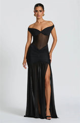 Celeste Fire Maxi Dress