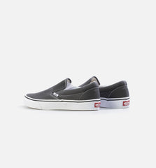 Classic Slip On Mens Lifestyle Shoe Grey White
