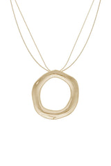 Circle Statement Necklace
