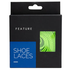 Flat Shoe Laces Neon Green