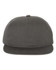 YP Classics Lightly Structured Five Panel Snapback Cap 6502