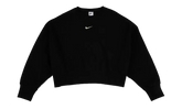 NSW Phoenix Fleece Oversized Crew Sweatshirt WMNS"Black/ Sail" DQ5761 010