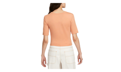 NSW Essential Cut-out Swoosh Logo Tee WMNS"Amber Brown/ Sail" FB8282 225