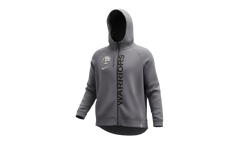 NBA Golden State Warriors Hoodie Full Zipper WMNS"Gray" 862220 036