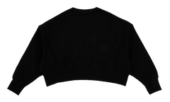 NSW Phoenix Fleece Oversized Crew Sweatshirt WMNS"Black/ Sail" DQ5761 010