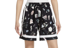 FLY CROSSOVER PRINTED BASKETBALL SHORTS REFLECTIVE WMNS"Black" DR2966 011