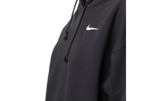 Sportswear Fleece Oversized Fit Hoodie WMNS"Black/ White" CZ2590 010