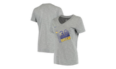 NBA GSW ESteph Curry V Neck T-Shirt WMNS"Gray" AQ5978 064