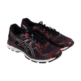 Asics Gel Kayano 23 T6A0N-2390 Mens Black Canvas Lace Up Athletic Running Shoes