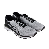 Asics Gel Kayano 24 T749N-9390 Mens Gray Canvas Low Top Athletic Running Shoes