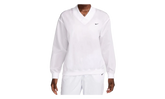 Sportswear Essential Loose UV Woven Long-Sleeve V-Neck WMNS"White" FV7649 100