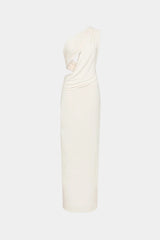 Misha Solstice Cupro Maxi Dress - Ivory