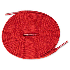 Flat Shoe Laces Cherry Red