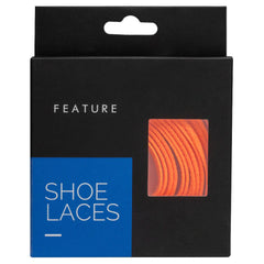 Flat Shoe Laces Neon Orange