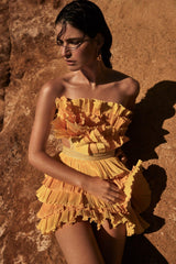 Josephine Dress - Yellow