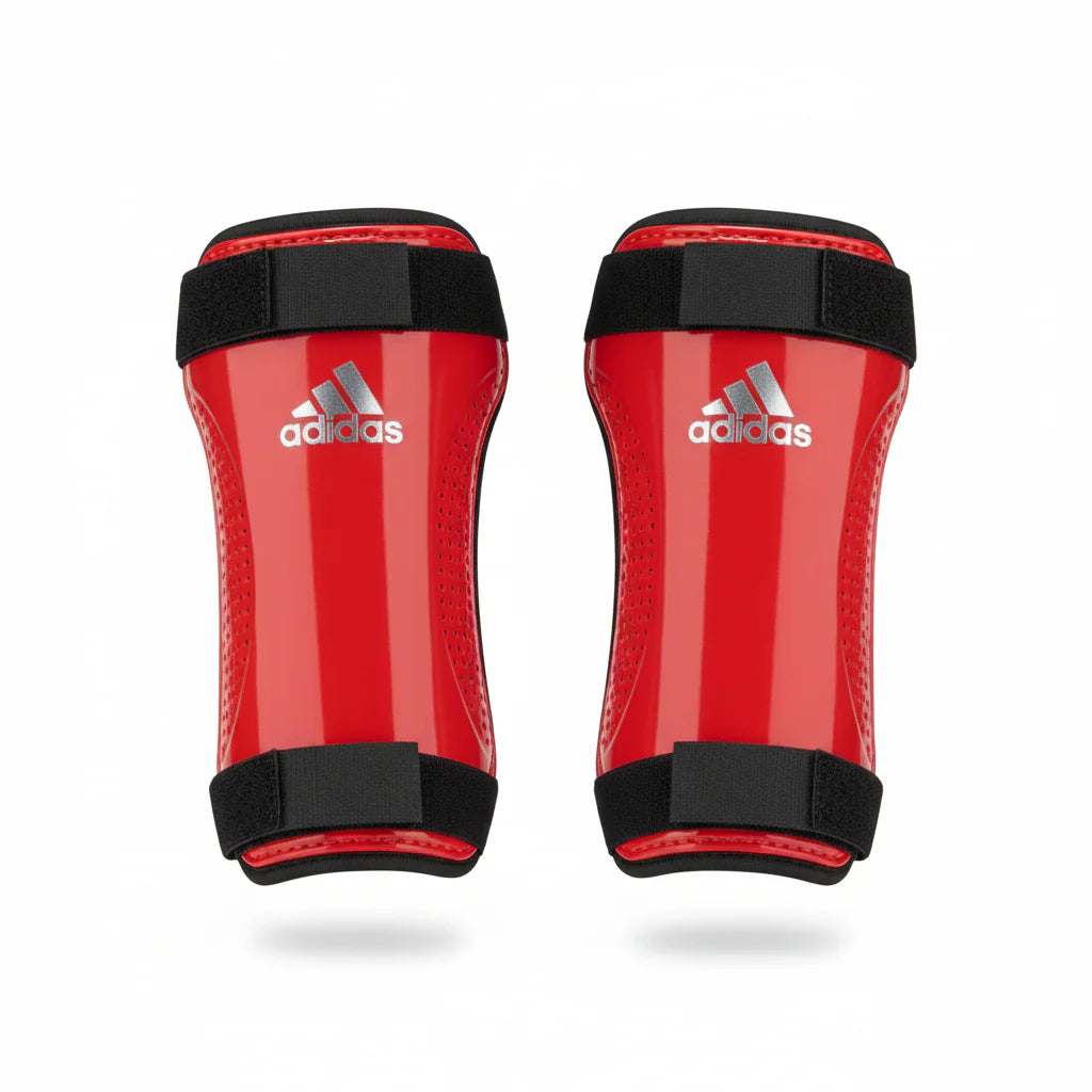 adidas Club Lite Soccer Shin Guards Red