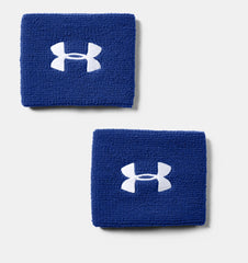 Under Armour Mens 3 Performance Wristband Royal