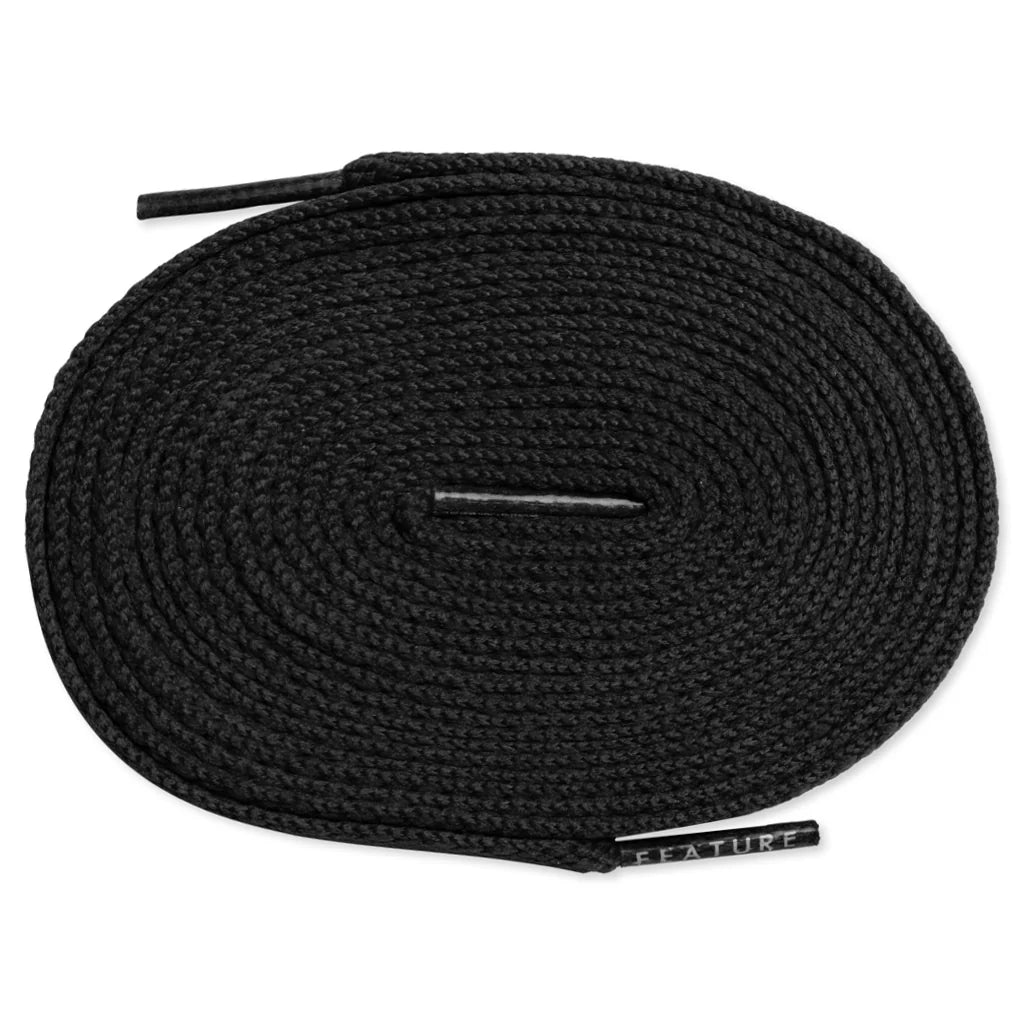 Flat Shoe Laces Black