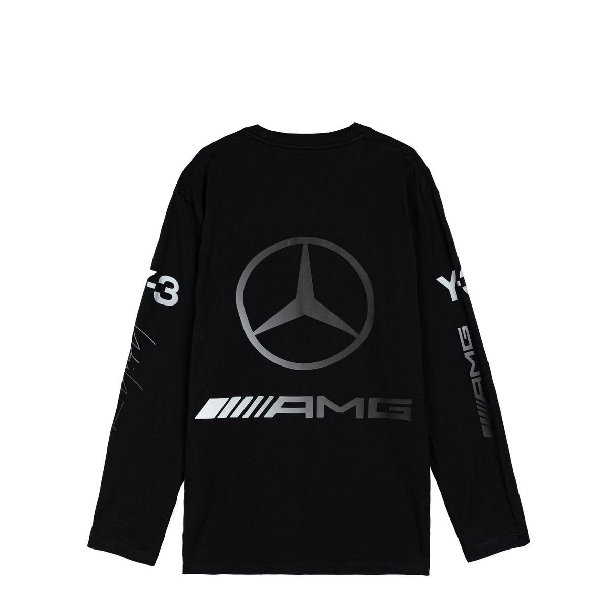Y-3 x Mercedes-AMG PETRONAS F1 Team Chaos Logo Long Sleeve Tee