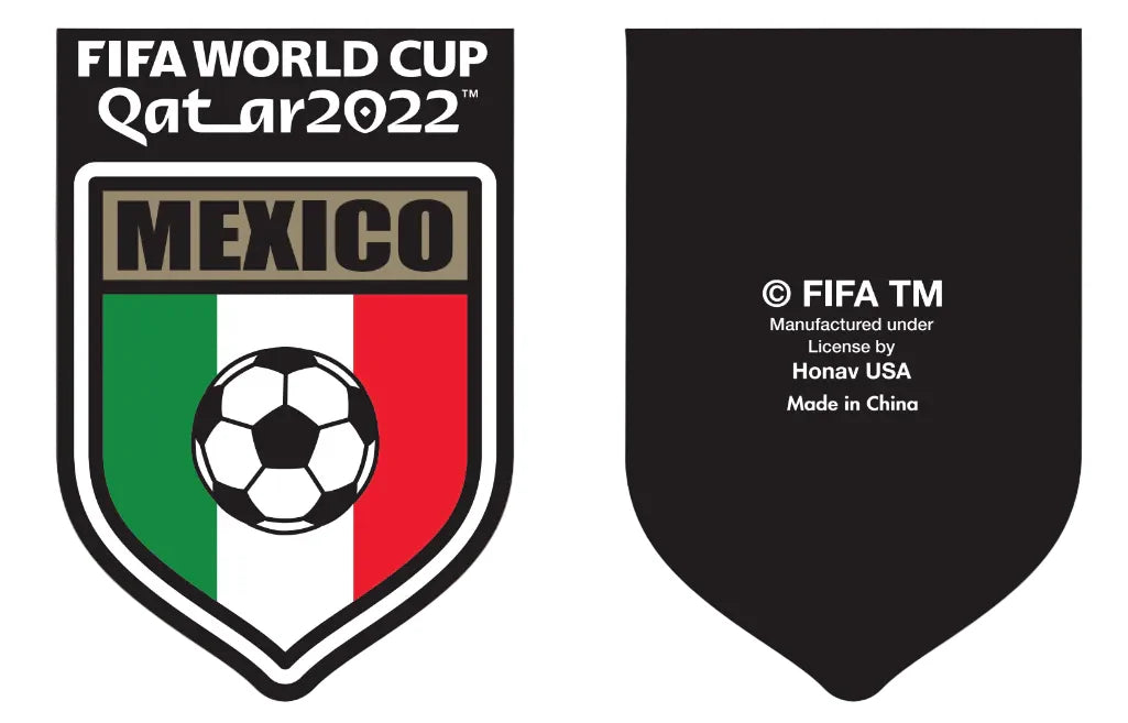 World Cup Qatar 2022 Country Flag Magnet Mexico