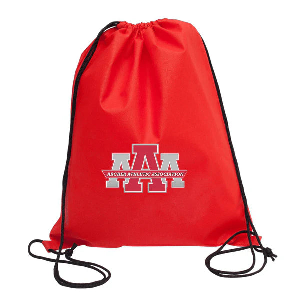 Archer Soccer Drawstring Red